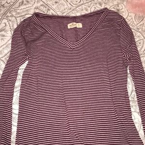 Hollister stripped shirt